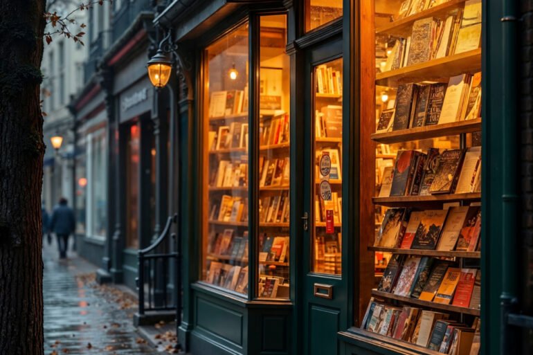 The Timeless Appeal of a Bookshop art-sheep.com