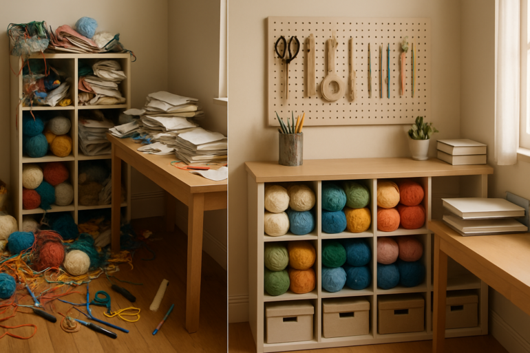 _messy-and-organized-craft-room-before-and-after-transformation._
