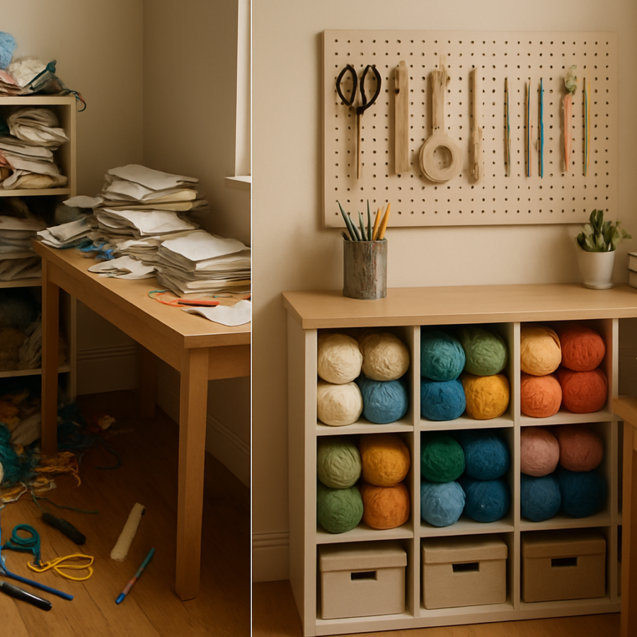 _messy-and-organized-craft-room-before-and-after-transformation._