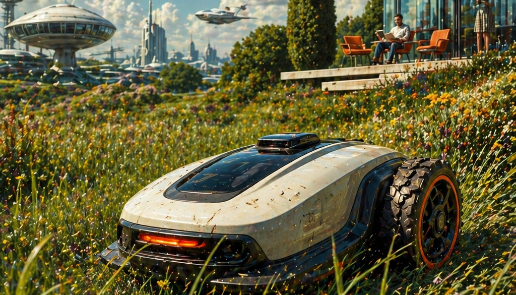 Taming the Wild Robotic Solutions for Rugged Lawns art-sheep.com3