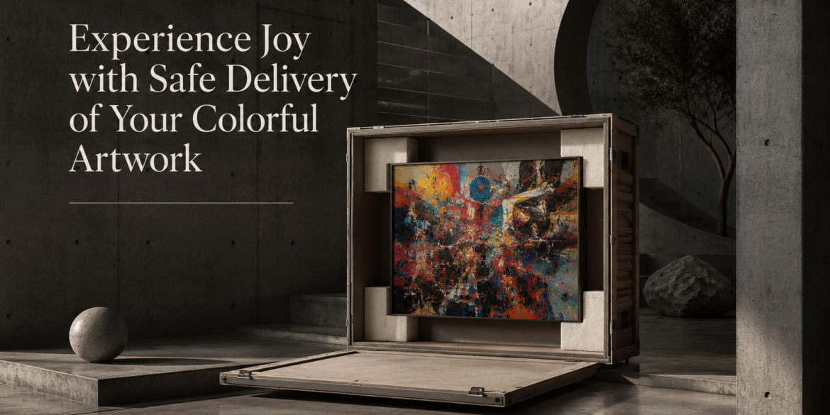 Experience Joy with Safe Delivery of Your Colorful Artwork art-sheep.com