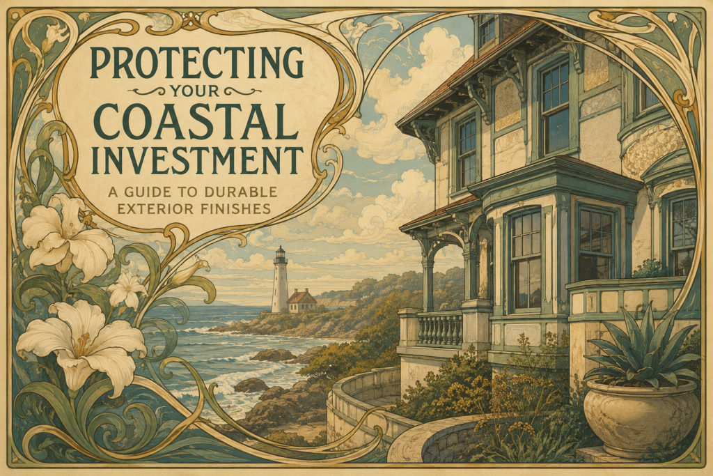 Protecting Your Coastal Investment - A Guide to Durable Exterior Finishes art-sheep.com 2
