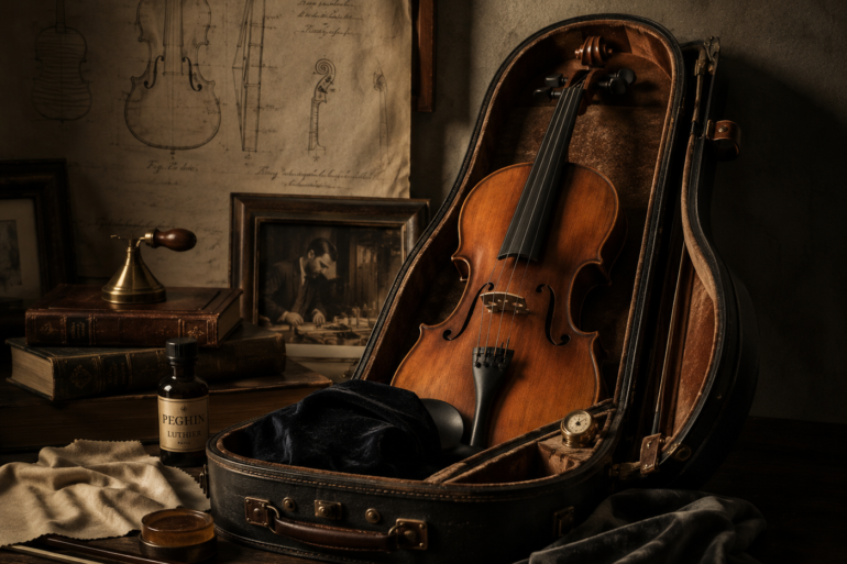 Beyond the Strings The Quiet Artistry of Protecting a Violin art-sheep.com