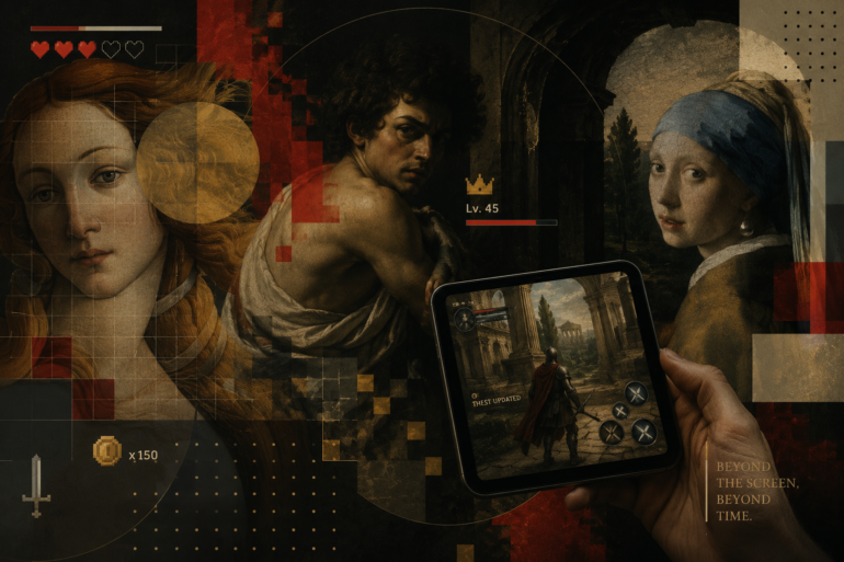 When Old Masters Meet the Spin: The Art History Hiding Inside Your Mobile Games art-sheep.com