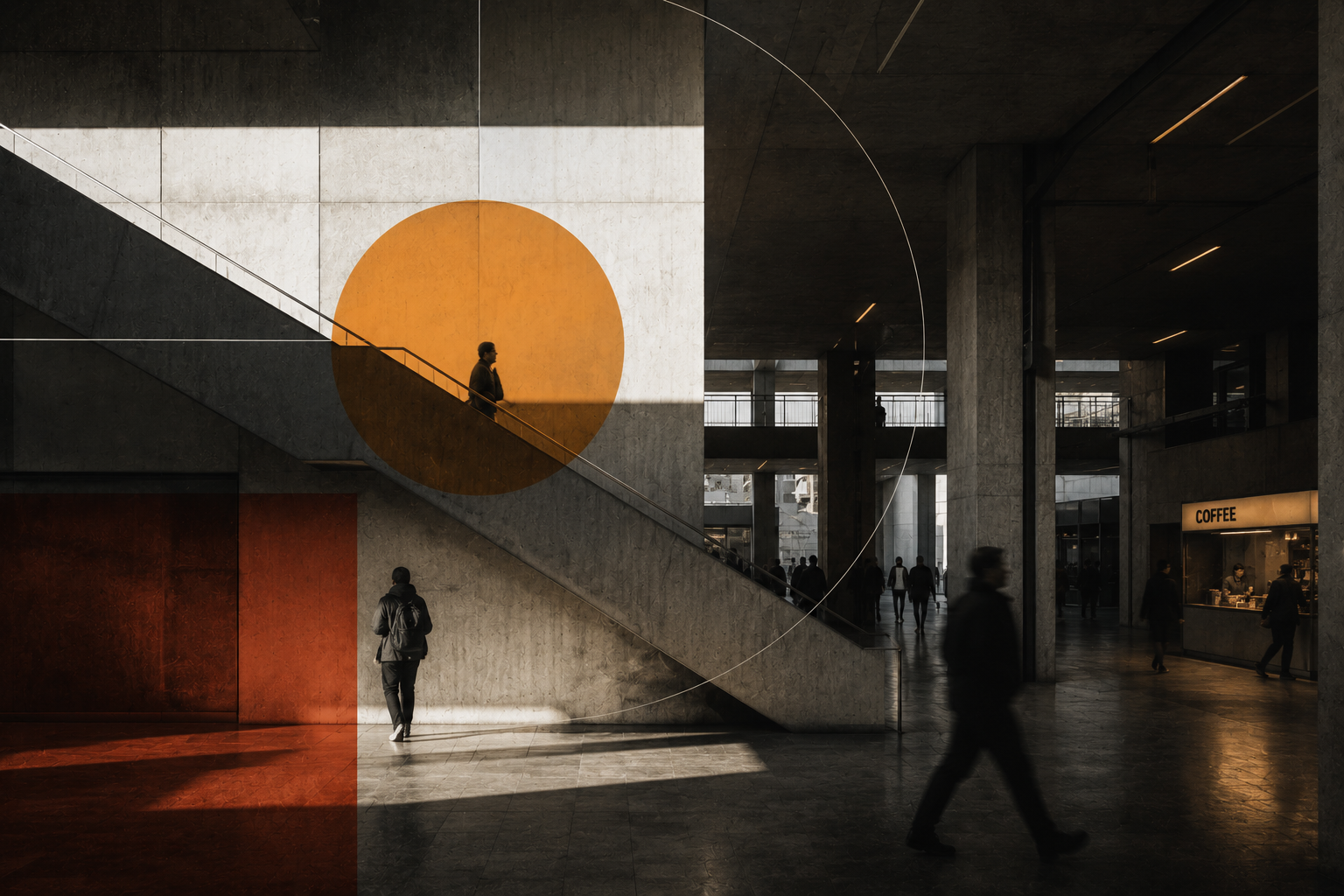 The Hidden Aesthetics Of Public And Commercial Spaces We Move Through Every Day art-sheep.com