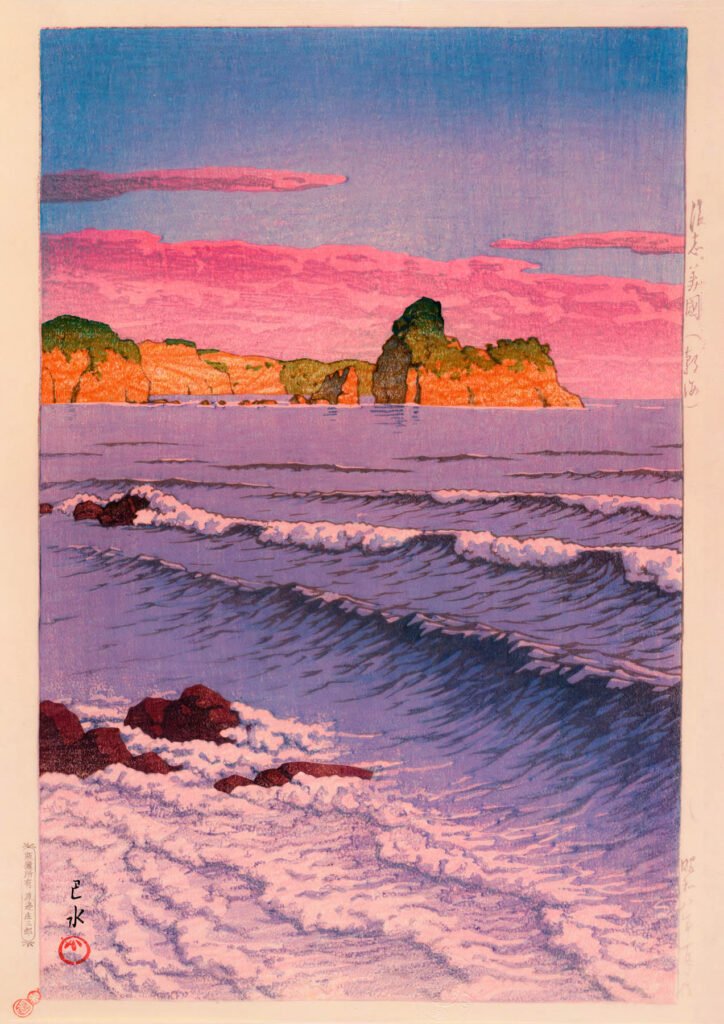 Kawase Hasui The Man Who Mastered the Sea art-sheep (1)