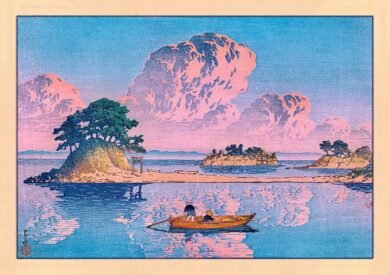 Kawase Hasui The Man Who Mastered the Sea art-sheep (2)