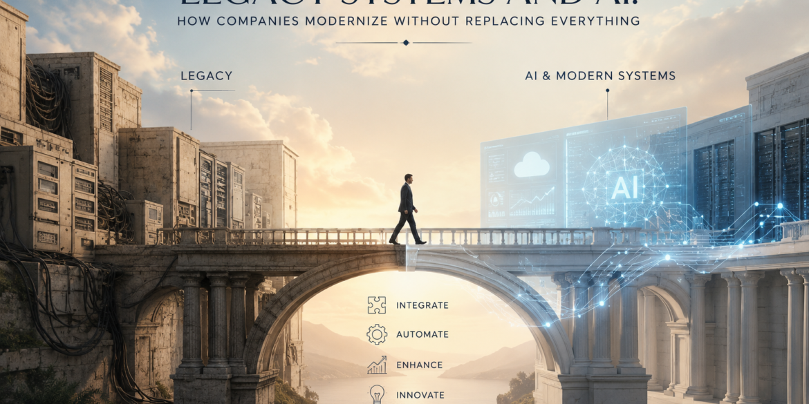 Legacy Systems and AI How Companies Modernize Without Replacing Everything art-sheep.com