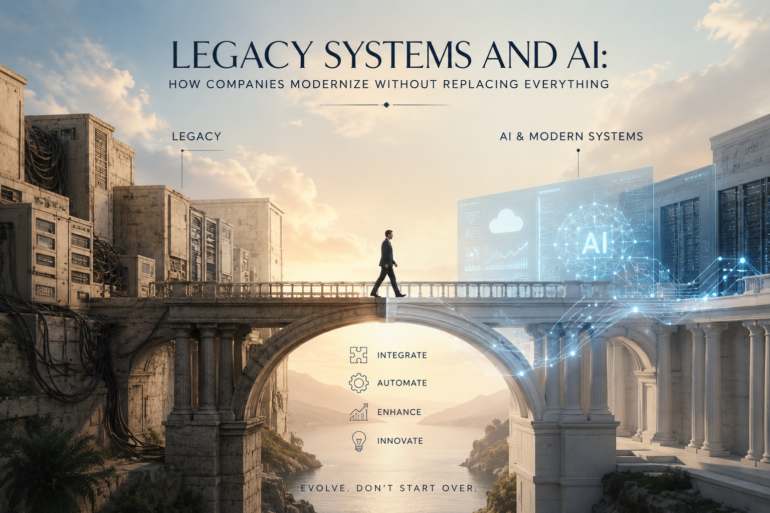 Legacy Systems and AI How Companies Modernize Without Replacing Everything art-sheep.com