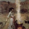 The Painter Who Made Myth Look Dangerous John William Waterhouse art-sheep.com