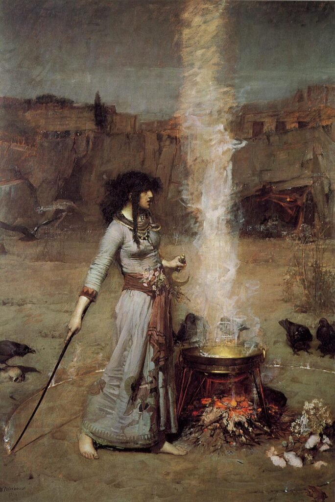 The Painter Who Made Myth Look Dangerous John William Waterhouse art-sheep.com