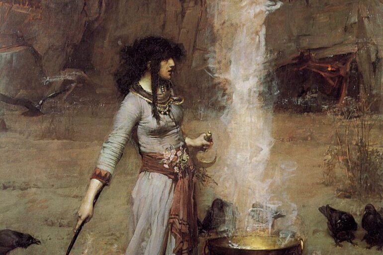 The Painter Who Made Myth Look Dangerous John William Waterhouse art-sheep.com