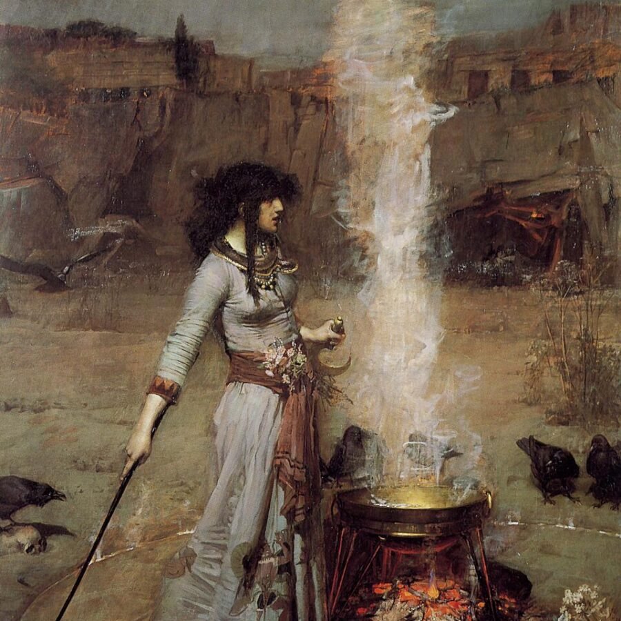 The Painter Who Made Myth Look Dangerous John William Waterhouse art-sheep.com