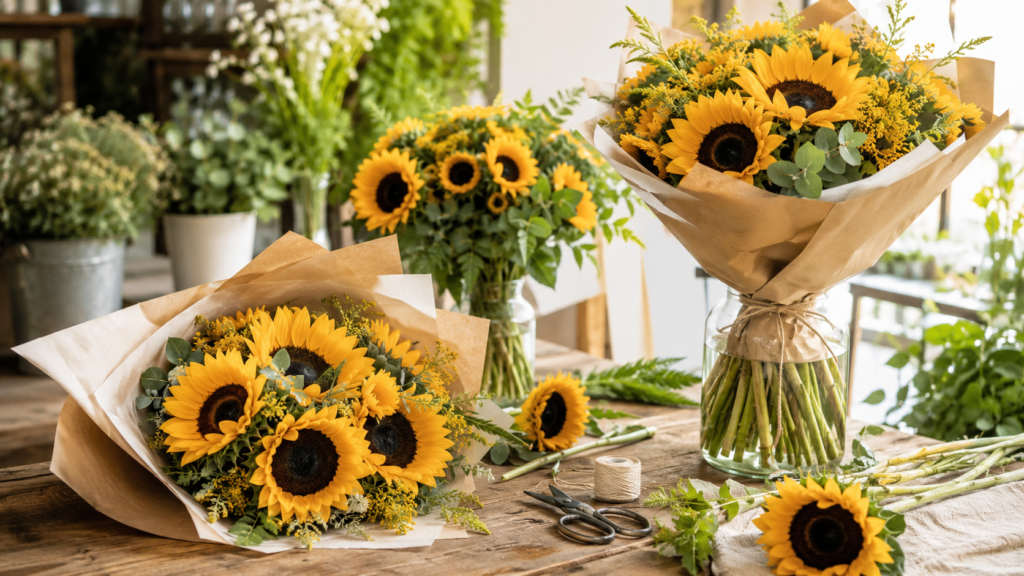 What to Look for When Choosing Fresh Sunflower Bouquets art-sheep.com