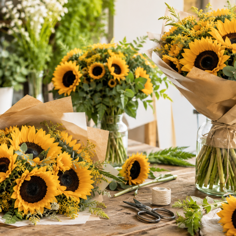 What to Look for When Choosing Fresh Sunflower Bouquets art-sheep.com