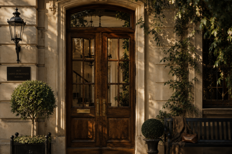 Wooden Front Door With Glass Where Warmth Meets Natural Light art-sheep.com