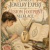 Details a Jewelry Expert Includes in a Custom Footprint Necklace art-sheep.com