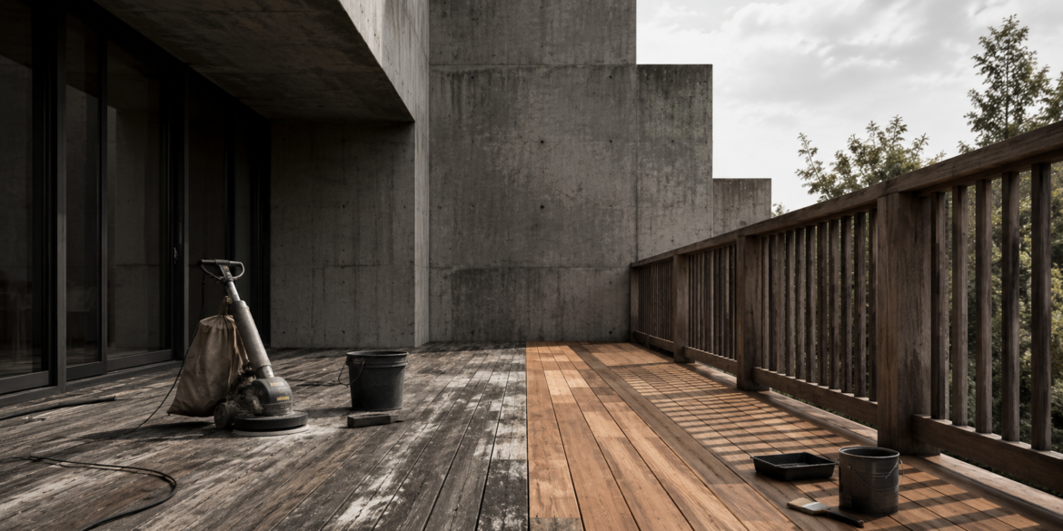 Resurfacing a Deck Without Removing the Railing Is It Possible art-sheep.com