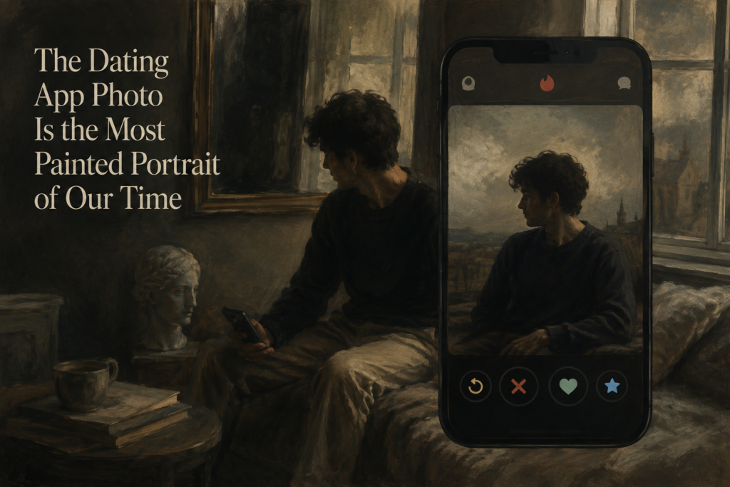 The Dating App Photo Is the Most Painted Portrait of Our Time art-sheep.com