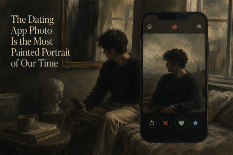 The Dating App Photo Is the Most Painted Portrait of Our Time art-sheep.com
