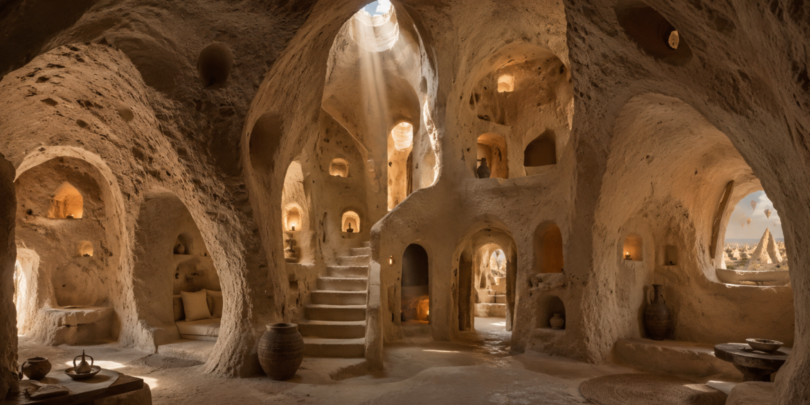 When Geology Becomes Architecture Inside Cappadocias Impossible Interior World art-sheep.com