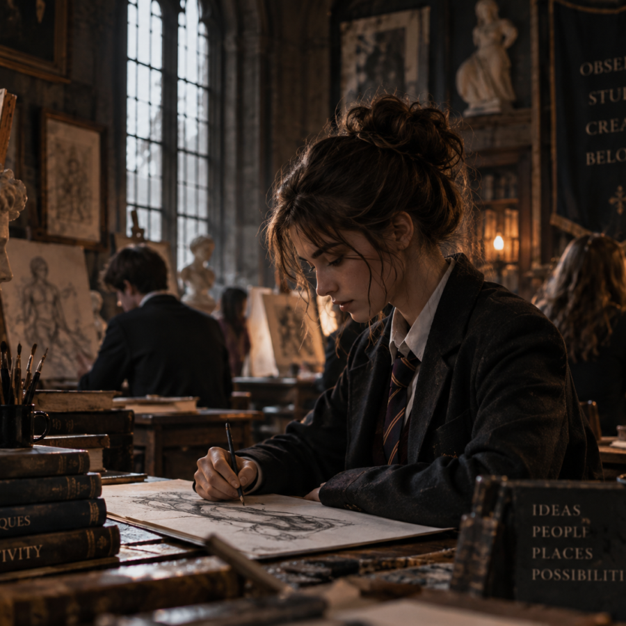How Art School Prepares Students for Creative Careers art-sheep.com