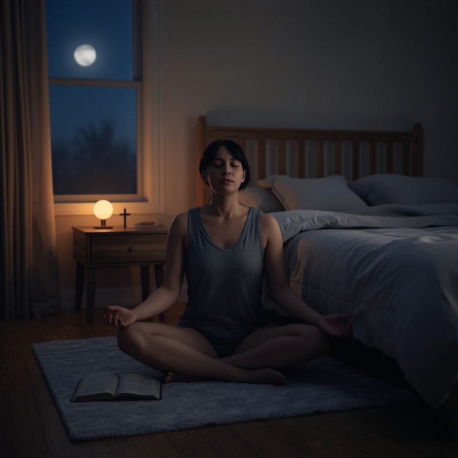 How Christian Meditation Can Help You Find Peace Before Bedtime art-sheep.com