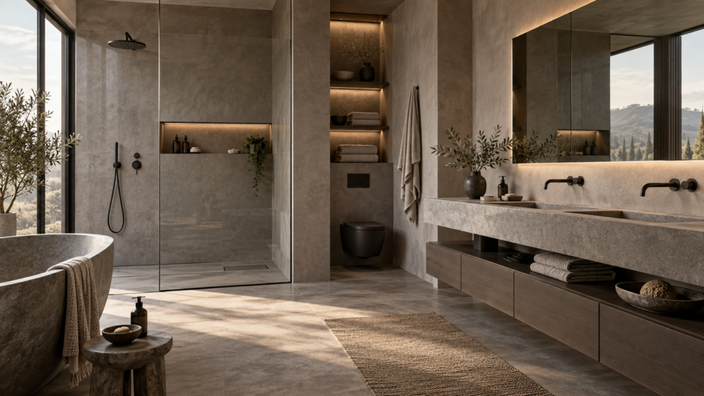 How to Create a Bathroom That Combines Everyday Practicality With Modern Design art-sheep.com
