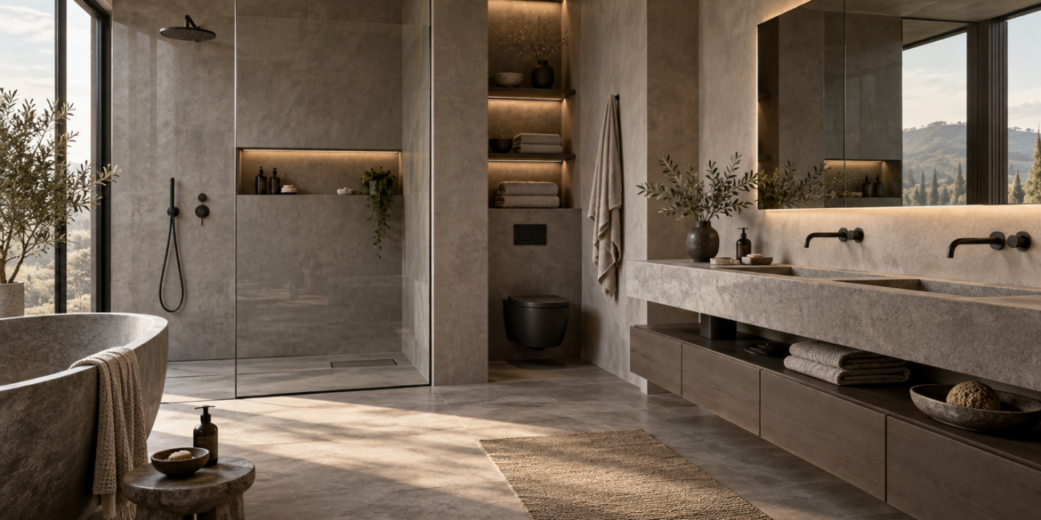 How to Create a Bathroom That Combines Everyday Practicality With Modern Design art-sheep.com