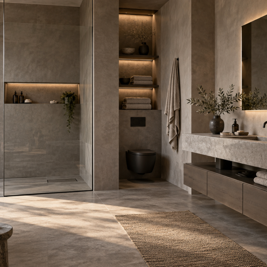 How to Create a Bathroom That Combines Everyday Practicality With Modern Design art-sheep.com