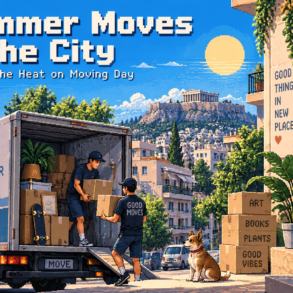 Summer Moves in the City Beating the Heat on Moving Day art-sheep.com
