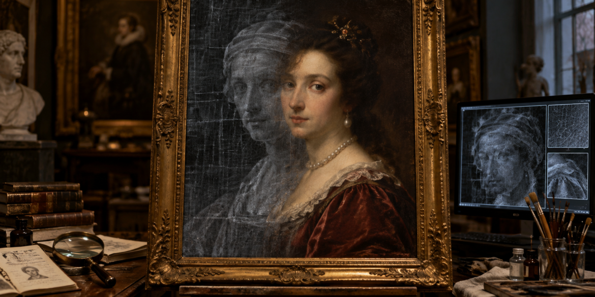 The Head That Was Painted Twice What X-Rays Found Under Four Centuries of Portraits art-sheep.com