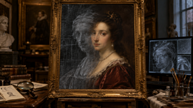 The Head That Was Painted Twice What X-Rays Found Under Four Centuries of Portraits art-sheep.com