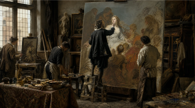The Studio Assistant Problem - Art Has Always Outsourced the Hands art-sheep.com