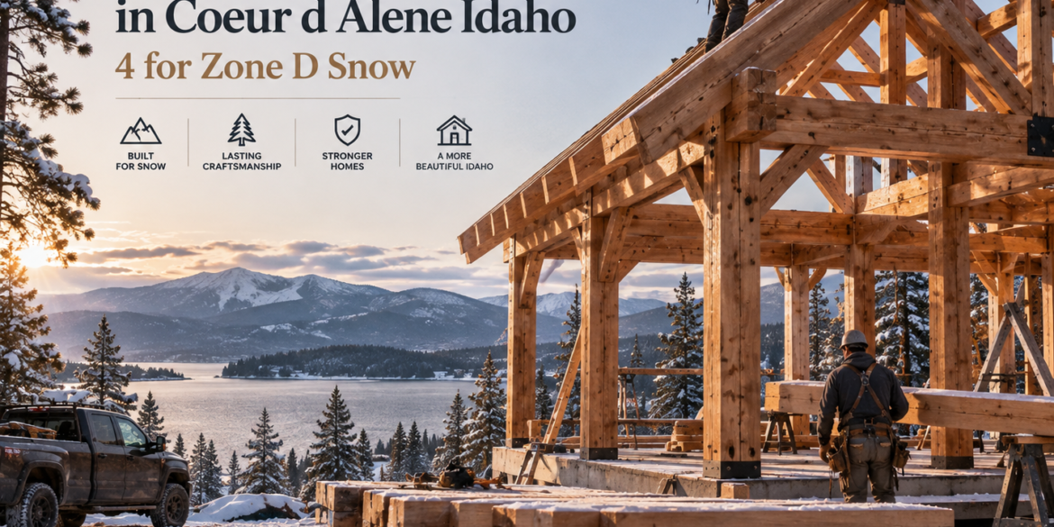 Top Timber Frame Construction Companies in Coeur d Alene Idaho 4 for Zone D Snow art-sheep.com