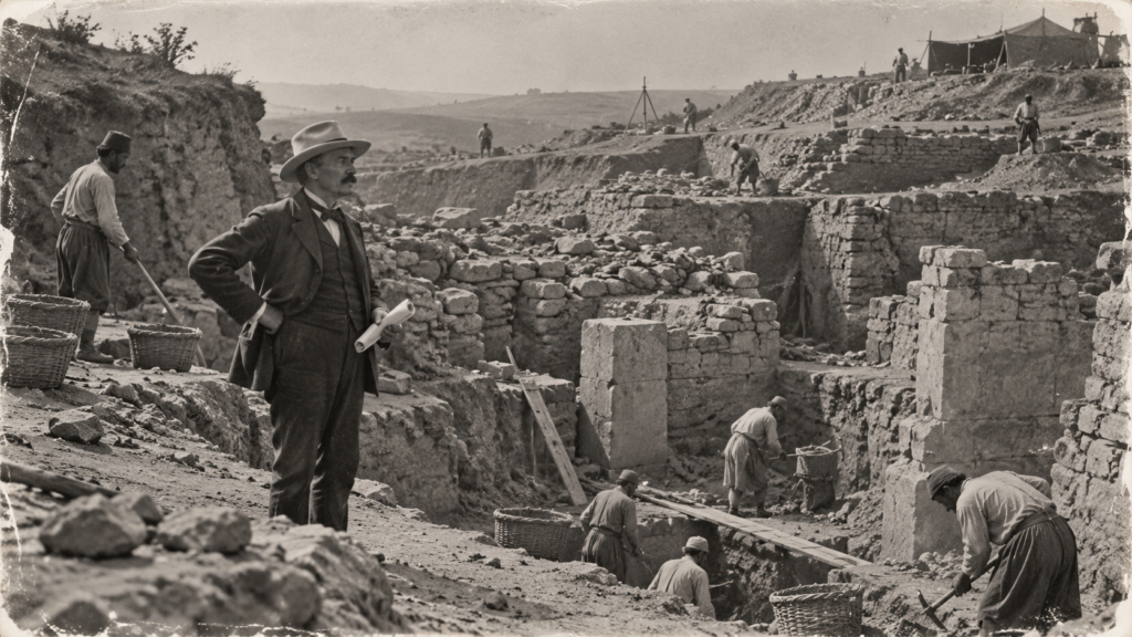 Heinrich Schliemann The Man Who Found Troy and Misplaced Subtlety art-sheep.com