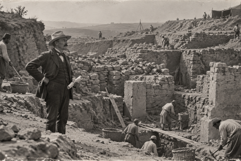 Heinrich Schliemann The Man Who Found Troy and Misplaced Subtlety art-sheep.com
