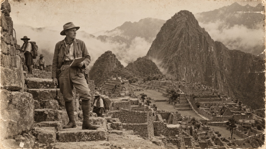 Hiram Bingham The Man Who Discovered Machu Picchu, Except Everyone Should Calm Down art-sheep.com