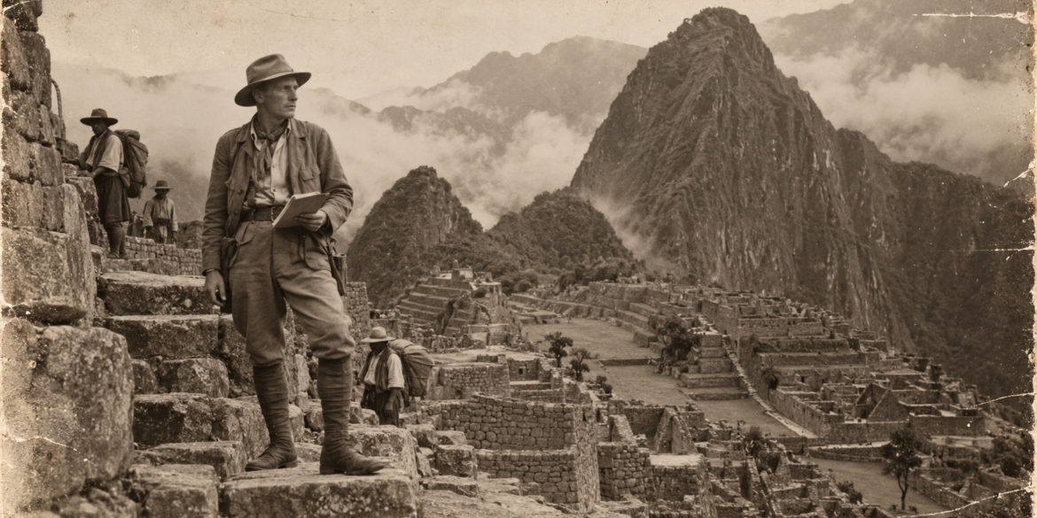 Hiram Bingham The Man Who Discovered Machu Picchu, Except Everyone Should Calm Down art-sheep.com