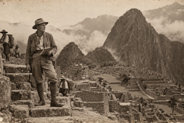 Hiram Bingham The Man Who Discovered Machu Picchu, Except Everyone Should Calm Down art-sheep.com