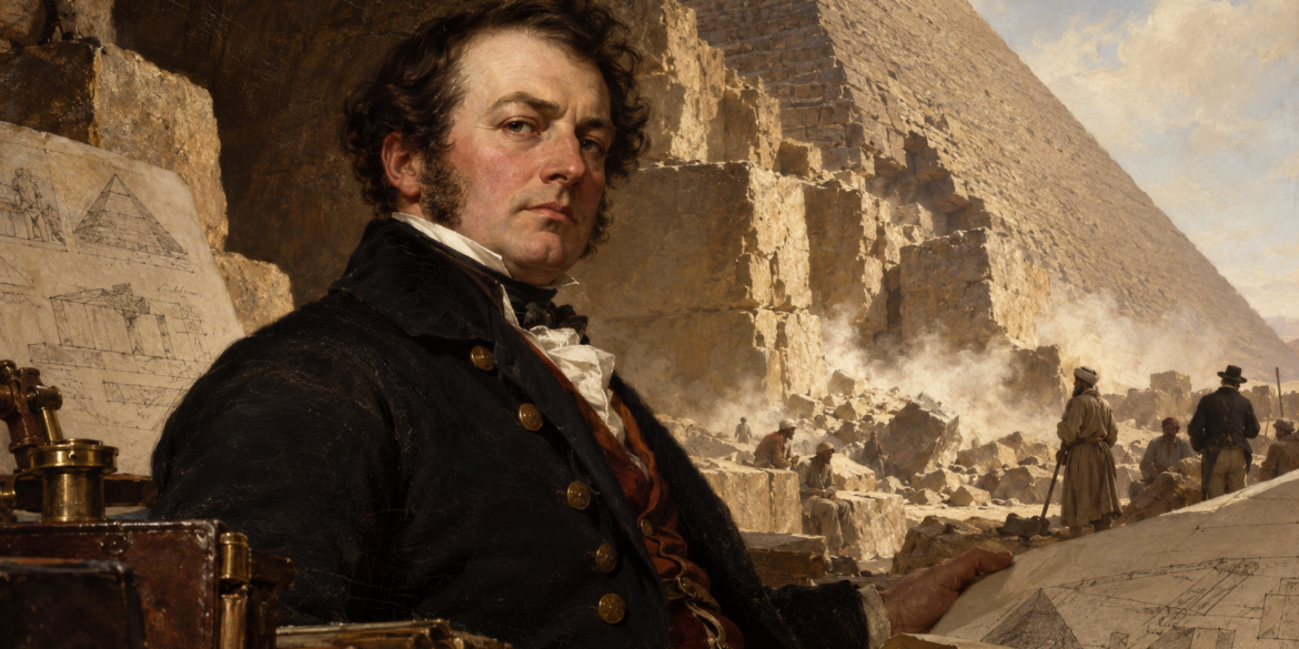 Howard Vyse and the Fine Art of Blowing Up the Great Pyramid art-sheep.com