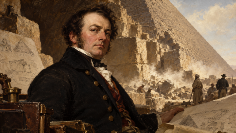 Howard Vyse and the Fine Art of Blowing Up the Great Pyramid art-sheep.com