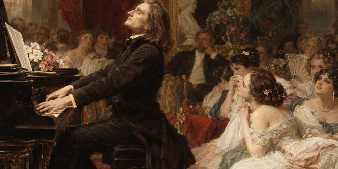 Lisztomania When the Piano Became a Weapon of Mass Hysteria art-sheep.com