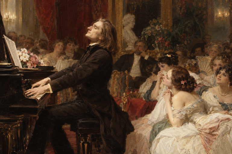 Lisztomania When the Piano Became a Weapon of Mass Hysteria art-sheep.com