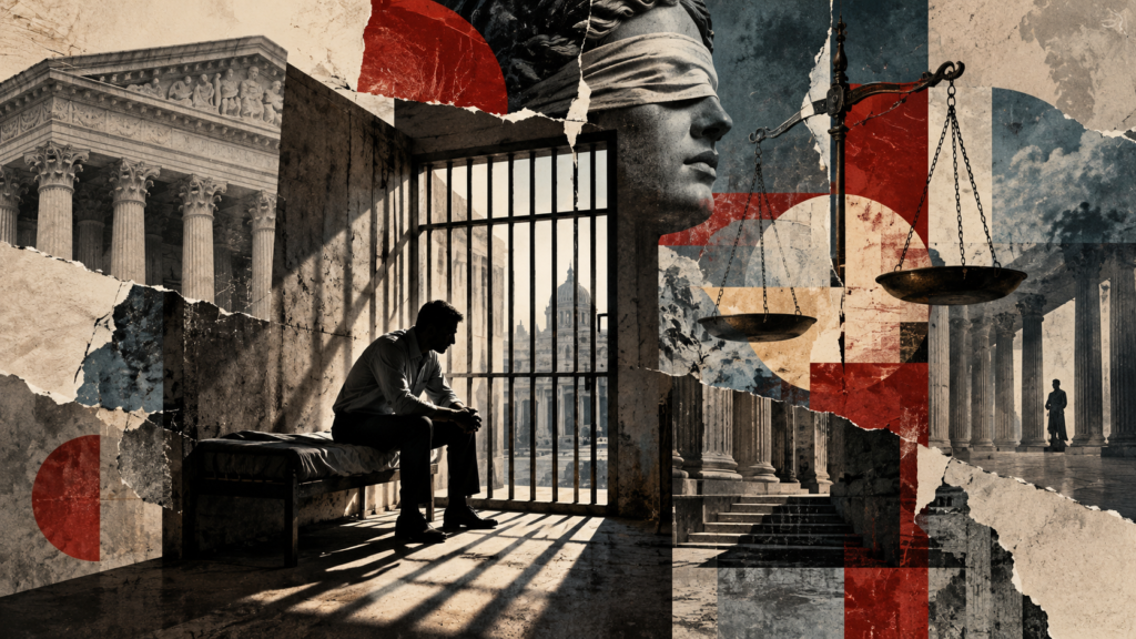 When Innocent Until Proven Guilty Still Means Sleeping Behind Bars art-sheep.com