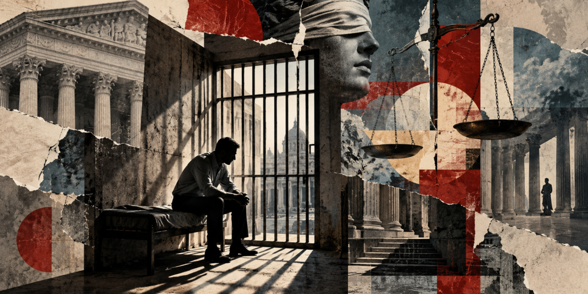 When Innocent Until Proven Guilty Still Means Sleeping Behind Bars art-sheep.com