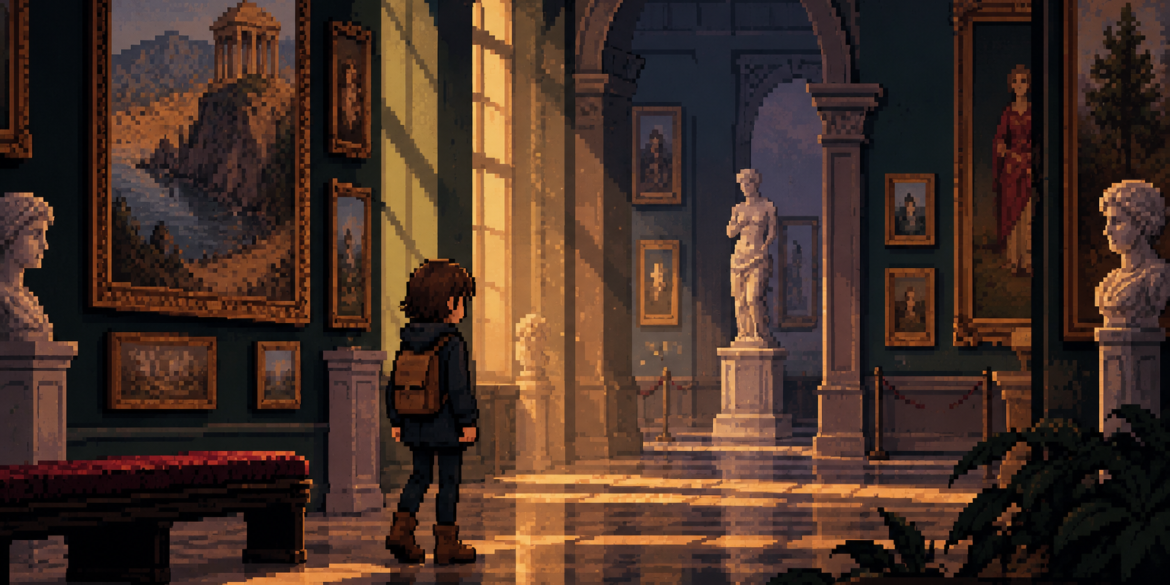 When a Video Game Becomes a Haunted Gallery The Visual Language of Modern Horror art-sheep.com
